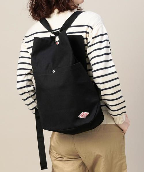 DANTON（ダントン）の「＜DANTON（ダントン）＞ ∴ UTILITY BAG EC/バッグ（バックパック/リュック・メンズ・ブラック/グレー/ダークグリーン/ネイビー・FREE）」の13枚目の写真