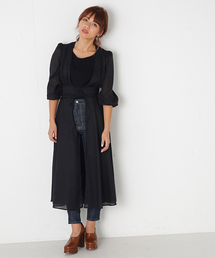 SLY | LACE UP LONG GOWN(カーディガン/ボレロ)