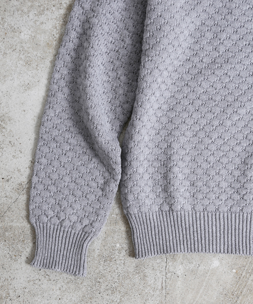 Denime（ドゥニーム）の「ポップコーンVネックニット（ニット/セーター・レディース・ベージュ/グレー/ワイン・FREE）」の10枚目の写真
