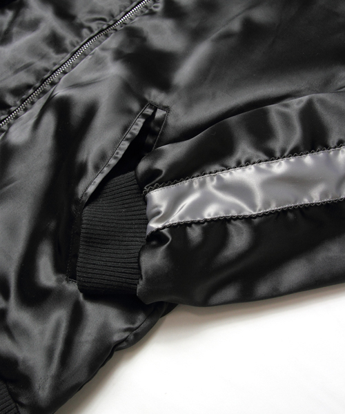 JACKROSE（ジャックローズ）の「The Rolling Stones×JACKROSE VINTAGE2017リミテッドリバーシブルスカジャン（スカジャン・メンズ・ブラック・XL/L/M/XX-LARGE）」の6枚目の写真