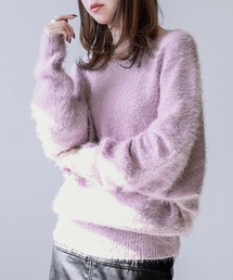 ゆるふわシャギーニット