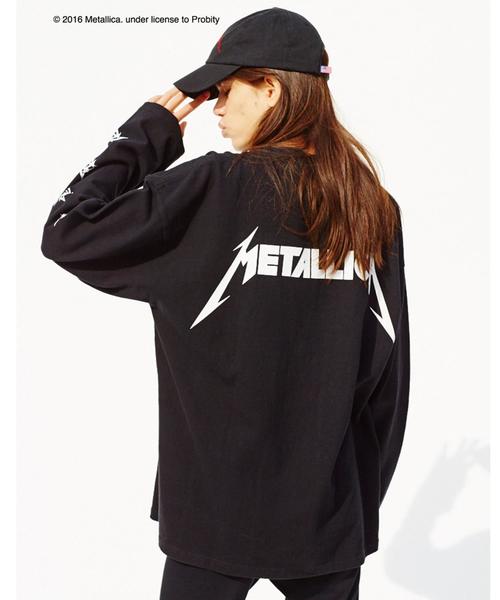 MONKEY TIME(モンキータイム)の「【追加予約】<METALLICA × monkey time> LSL TEE/Tシャツ(Tシャツ/カットソー・メンズ・ホワイト/ブラック・MEDIUM/X-LARGE/LARGE/SMALL)」の4枚目の写真