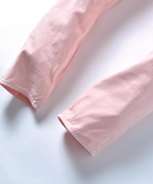 SHIPS JET BLUE(シップスジェットブルー)の「SHIPS JET BLUE: タック テーパード ツイルパンツ(その他パンツ・メンズ・ベージュ/ピンク・SMALL/LARGE/MEDIUM)」の6枚目の写真