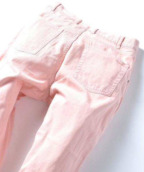 SHIPS JET BLUE(シップスジェットブルー)の「SHIPS JET BLUE: タック テーパード ツイルパンツ(その他パンツ・メンズ・ベージュ/ピンク・SMALL/LARGE/MEDIUM)」の7枚目の写真