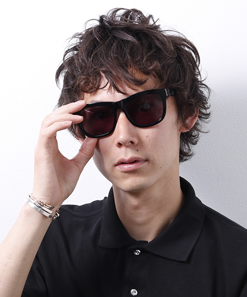 junhashimoto（ジュンハシモト）の「EYE004（サングラス・メンズ・ブラック/ブラウン・FREE）」の3枚目の写真