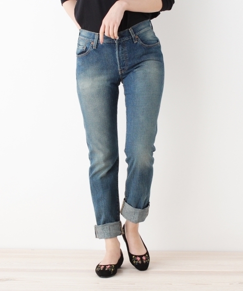grove(グローブ)の「◆Levi's501 レギュラーパンツ(その他パンツ・レディース・ネイビー・02)」の2枚目の写真