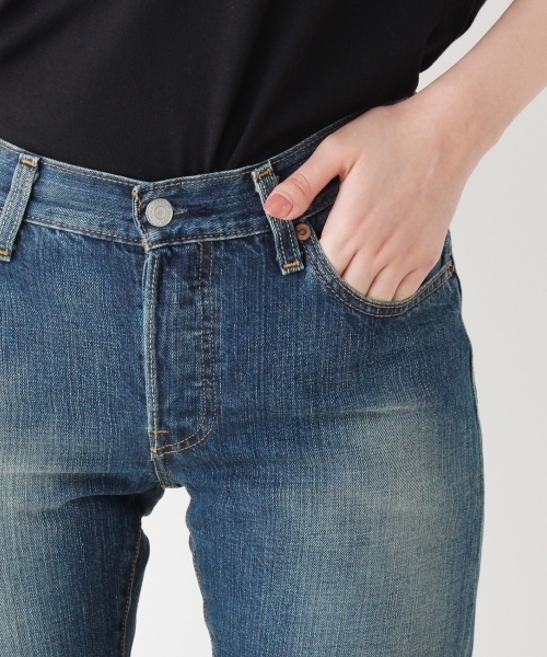 grove(グローブ)の「◆Levi's501 レギュラーパンツ(その他パンツ・レディース・ネイビー・02)」の5枚目の写真
