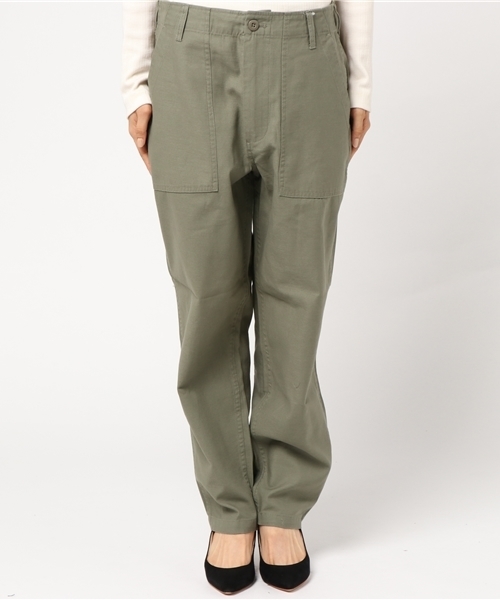 earth music&ecology（アースミュージックアンドエコロジー）の「・ベイカーパンツ（その他パンツ・レディース・カーキ/ベージュ・S/M/L）」の3枚目の写真