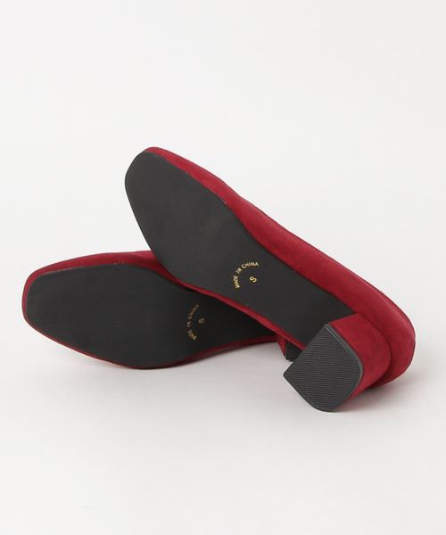 GeeRA(ジーラ)の「バックル付スクエアトゥパンプス(パンプス・レディース・ブラック/ワイン・SMALL/MEDIUM/X-LARGE/LARGE)」の4枚目の写真