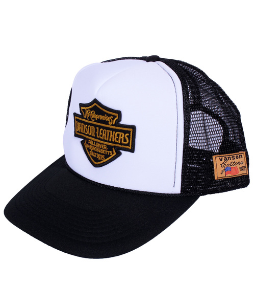 ８(eight)（エイト）の「VANSON ロゴ メッシュキャップ 帽子（キャップ・メンズ・A/B・FREE）」の2枚目の写真