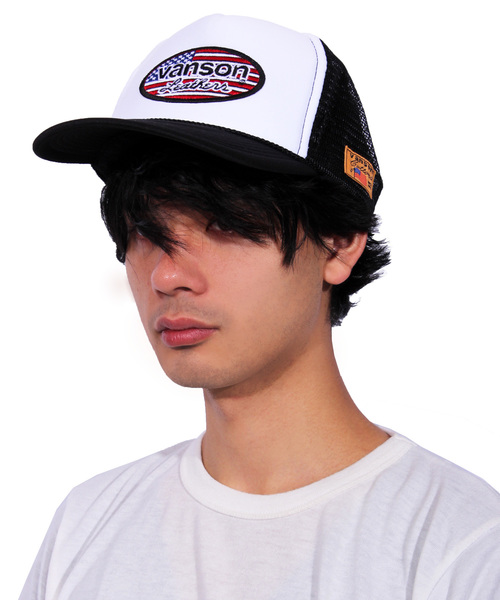 ８(eight)（エイト）の「VANSON ロゴ メッシュキャップ 帽子（キャップ・メンズ・A/B・FREE）」の8枚目の写真