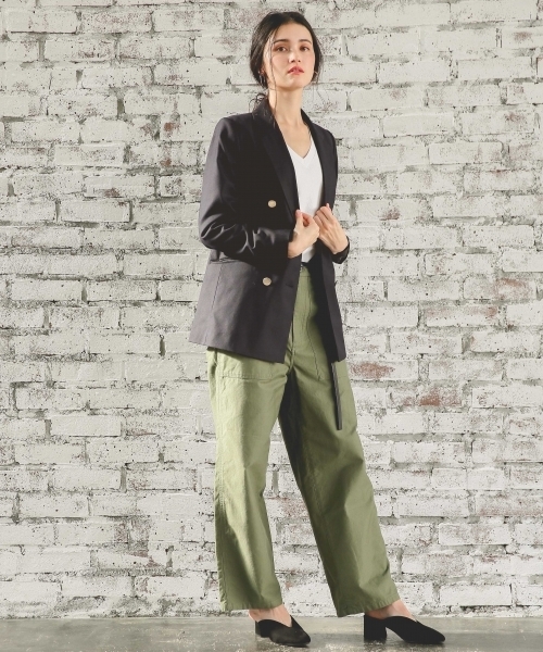 A part by(アパートバイ)の「WPブレザー 782947(テーラードジャケット・レディース・ネイビー・LARGE/MEDIUM)」の2枚目の写真