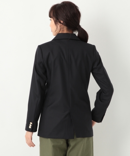 A part by(アパートバイ)の「WPブレザー 782947(テーラードジャケット・レディース・ネイビー・LARGE/MEDIUM)」の6枚目の写真