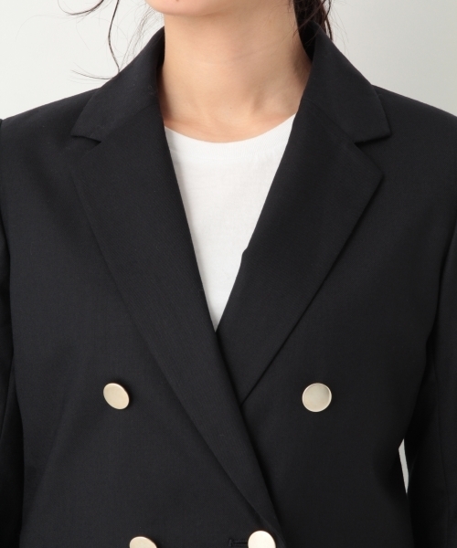 A part by(アパートバイ)の「WPブレザー 782947(テーラードジャケット・レディース・ネイビー・LARGE/MEDIUM)」の7枚目の写真