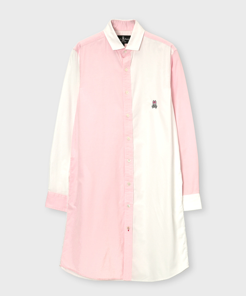 セール オックスクレイジーパターン シャツワンピ women シャツ
