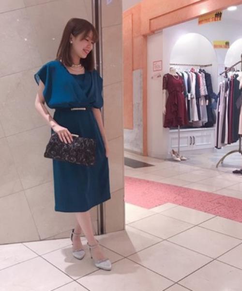 Cupid Heart（キューピッドハート）の「【Cupid Heart】結婚式バッグ レース×オーガンジーバッグ（クラッチバッグ・レディース・ブラック/ベージュ/シルバー系その他・MEDIUM）」の13枚目の写真