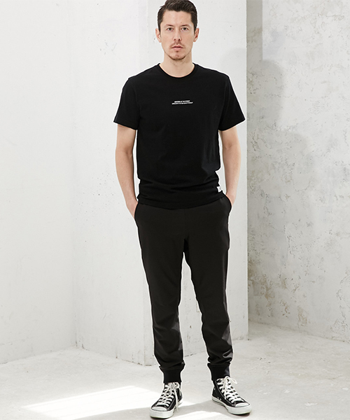 AZUL by moussy(アズールバイマウジー)の「2WAYストレッチ裾リブパンツ(その他パンツ・メンズ・ブラック・LARGE/MEDIUM/SMALL)」の9枚目の写真