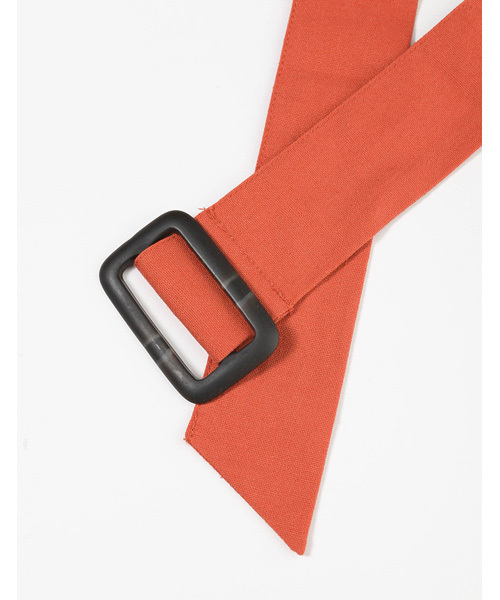 Re:EDIT（リエディ）の「麻混リネンタッチトレンチワンピース（ワンピース・レディース・オレンジ/ベージュ/マスタード/モカ/カーキ・LARGE/MEDIUM）」の10枚目の写真