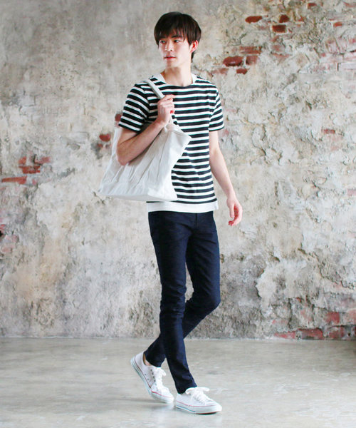 THE CASUAL（カジュアル）の「ストレッチスキニーデニムパンツ（デニムパンツ・メンズ・ブルー系その他2/ワンウォッシュ/ブルー系その他/ブラック系その他/ブラック/ライトグレー・L/M/S/XL）」の11枚目の写真