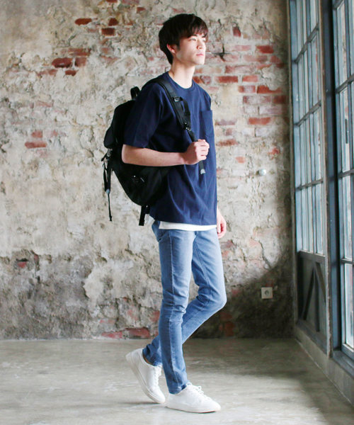 THE CASUAL（カジュアル）の「ストレッチスキニーデニムパンツ（デニムパンツ・メンズ・ブルー系その他2/ワンウォッシュ/ブルー系その他/ブラック系その他/ブラック/ライトグレー・L/M/S/XL）」の10枚目の写真