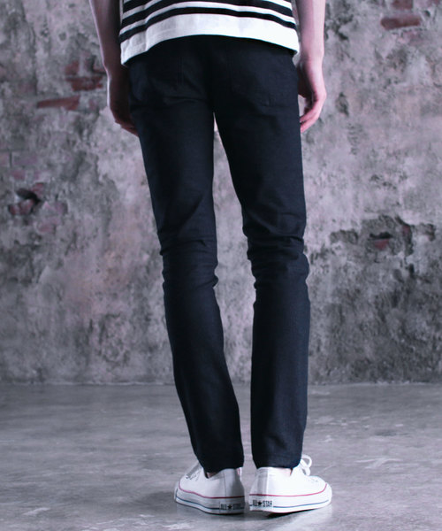 THE CASUAL（カジュアル）の「ストレッチスキニーデニムパンツ（デニムパンツ・メンズ・ブルー系その他2/ワンウォッシュ/ブルー系その他/ブラック系その他/ブラック/ライトグレー・L/M/S/XL）」の15枚目の写真