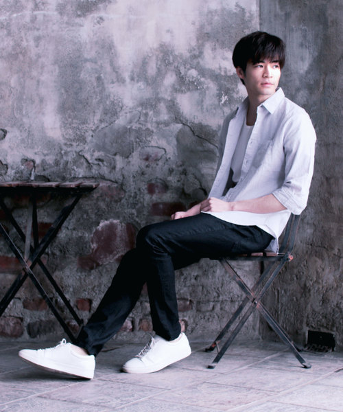 THE CASUAL（カジュアル）の「ストレッチスキニーデニムパンツ（デニムパンツ・メンズ・ブルー系その他2/ワンウォッシュ/ブルー系その他/ブラック系その他/ブラック/ライトグレー・L/M/S/XL）」の14枚目の写真