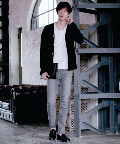 THE CASUAL（カジュアル）の「ストレッチスキニーデニムパンツ（デニムパンツ・メンズ・ブルー系その他2/ワンウォッシュ/ブルー系その他/ブラック系その他/ブラック/ライトグレー・L/M/S/XL）」の13枚目の写真