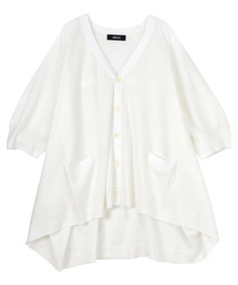 「ZUCCa」 カーディガン M size ホワイト レディース ZUCCa 「ZUCCa」 カーディガン M size ブラック レディース