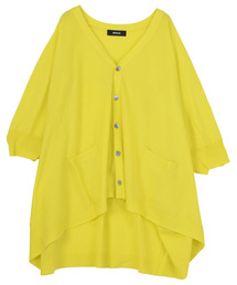 「ZUCCa」 カーディガン M size ホワイト レディース ZUCCa（ズッカ）の「ハイツイストコットン（カーディガン/ボレロ