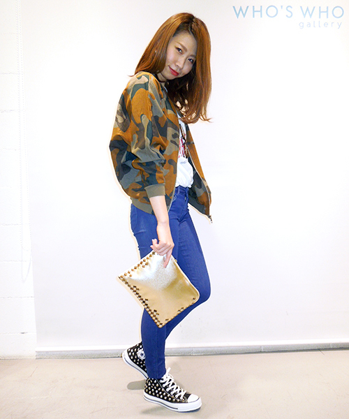 WHO'S WHO gallery（フーズフーギャラリー）の「【Lee】POPカラージェギンス（その他パンツ・レディース・ブラック/パープル/イエロー/ピンク/ブルー・X-SMALL/SMALL/MEDIUM）」の18枚目の写真