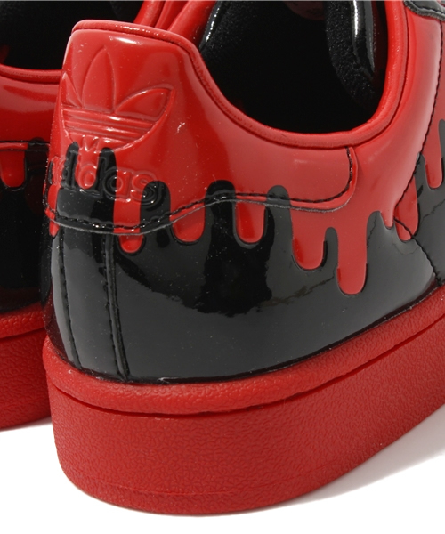 adidas Originals（アディダスオリジナルス）の「2013 きゃりーぱみゅぱみゅ 日本企画 アディダス エナメル ドリップ SS ENML DRIP（スニーカー・レディース・ブラック・24cm/23cm/23.5cm/24.5cm/26.5cm/27cm/27.5cm/28cm）」の8枚目の写真