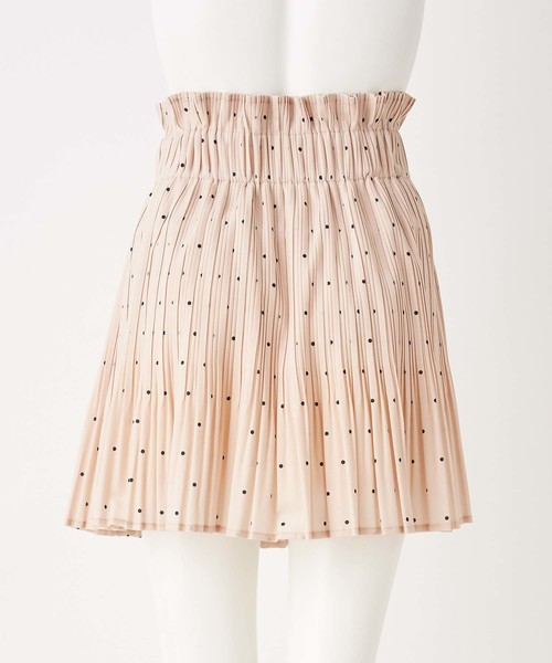 one after another NICE CLAUP(ワンアフターアナザーナイスクラップ)の「ドットのプリーツスカパン(スカート・レディース・ブラック/ベージュ/オフホワイト・FREE)」の11枚目の写真