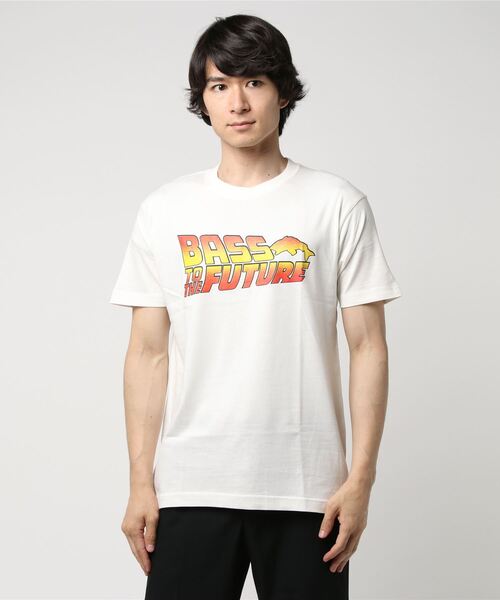 ALDIES(アールディーズ)の「Base T / バスT(Tシャツ/カットソー・メンズ・ホワイト/ブラック・SMALL/MEDIUM/X-LARGE/LARGE)」の1枚目の写真