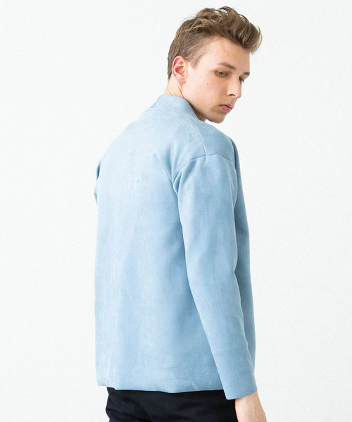 UNITED TOKYO(ユナイテッドトウキョウ)の「ネオスウェードカーディガン(カーディガン/ボレロ・メンズ・カーキ/ベージュ/ブラック/サックスブルー/ネイビー・1/2/3)」の16枚目の写真