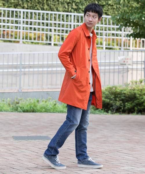 URBAN RESEARCH Sonny Label(アーバンリサーチサニーレーベル)の「マルチファンクションステンカラーコート(ステンカラーコート・メンズ・ベージュ/ネイビー/レッド/カーキ・MEDIUM/LARGE)」の7枚目の写真