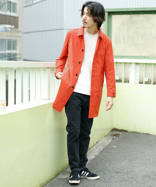 URBAN RESEARCH Sonny Label(アーバンリサーチサニーレーベル)の「マルチファンクションステンカラーコート(ステンカラーコート・メンズ・ベージュ/ネイビー/レッド/カーキ・MEDIUM/LARGE)」の15枚目の写真