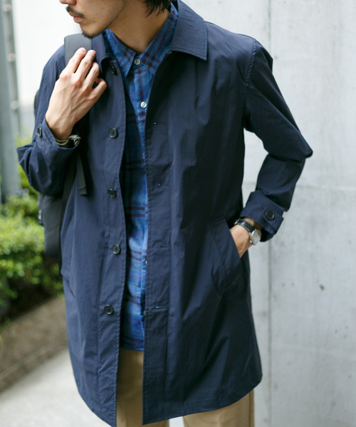 URBAN RESEARCH Sonny Label(アーバンリサーチサニーレーベル)の「マルチファンクションステンカラーコート(ステンカラーコート・メンズ・ベージュ/ネイビー/レッド/カーキ・MEDIUM/LARGE)」の18枚目の写真