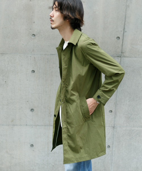 URBAN RESEARCH Sonny Label(アーバンリサーチサニーレーベル)の「マルチファンクションステンカラーコート(ステンカラーコート・メンズ・ベージュ/ネイビー/レッド/カーキ・MEDIUM/LARGE)」の20枚目の写真