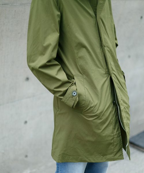 URBAN RESEARCH Sonny Label(アーバンリサーチサニーレーベル)の「マルチファンクションステンカラーコート(ステンカラーコート・メンズ・ベージュ/ネイビー/レッド/カーキ・MEDIUM/LARGE)」の21枚目の写真