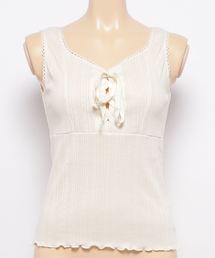 WEGO | WEGO/パターンメッシュノースリーブトップス(タンクトップ)