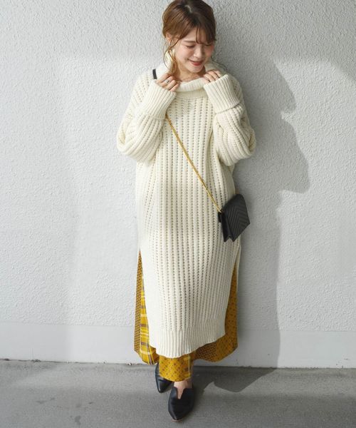 ADAWAS（アダワズ）の「ADAWAS:オーバーサイズチュニック◇（ニット 