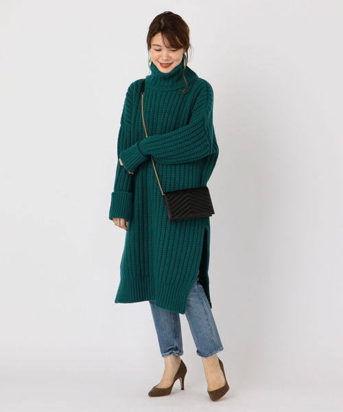 ADAWAS（アダワズ）の「ADAWAS:オーバーサイズチュニック◇（ニット 