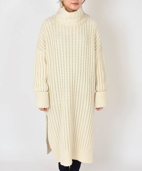 ADAWAS（アダワズ）の「ADAWAS:オーバーサイズチュニック◇（ニット 