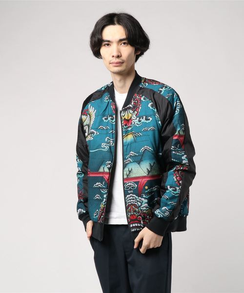 Hurley （ハーレー）の「M HRLY INDO SOUVENIR JKT HD/ハーレー ジャケット アウター（その他アウター・メンズ・チャコールグレー/ブラック・SMALL/MEDIUM/LARGE）」の5枚目の写真