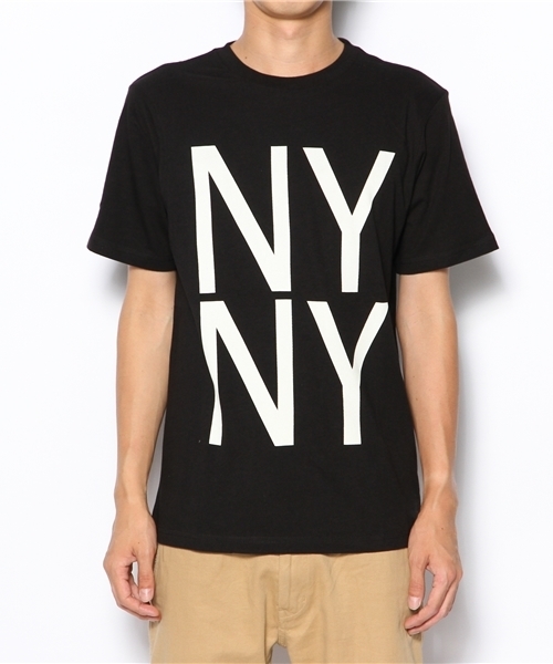Saturdays NYC（サタデーズ ニューヨークシティ ）の「□SATURDAYS SURF NYC / NY NY Tシャツ（Tシャツ/カットソー・メンズ・ホワイト/ブラック/イエロー・X-SMALL/SMALL/MEDIUM/LARGE）」の11枚目の写真