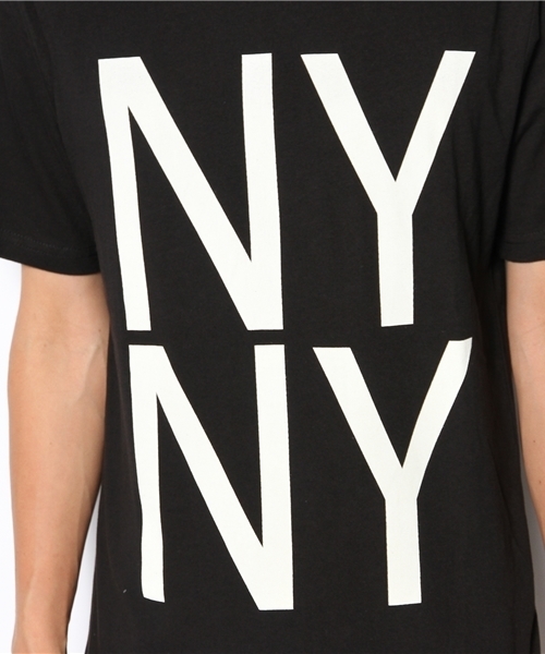 Saturdays NYC（サタデーズ ニューヨークシティ ）の「□SATURDAYS SURF NYC / NY NY Tシャツ（Tシャツ/カットソー・メンズ・ホワイト/ブラック/イエロー・X-SMALL/SMALL/MEDIUM/LARGE）」の8枚目の写真