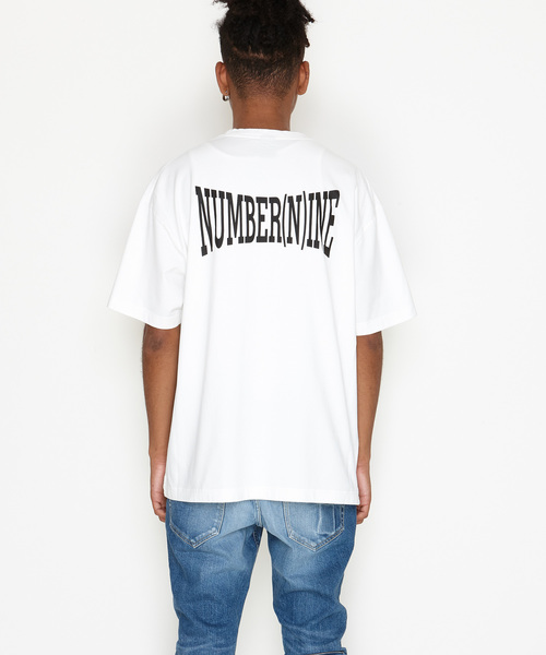 NUMBER (N)INE(ナンバーナイン)の「99_FOOTBALL T-SHIRT(Tシャツ/カットソー・メンズ・ホワイト/ブラック/ホワイト×ブラック・2/4/3)」の5枚目の写真