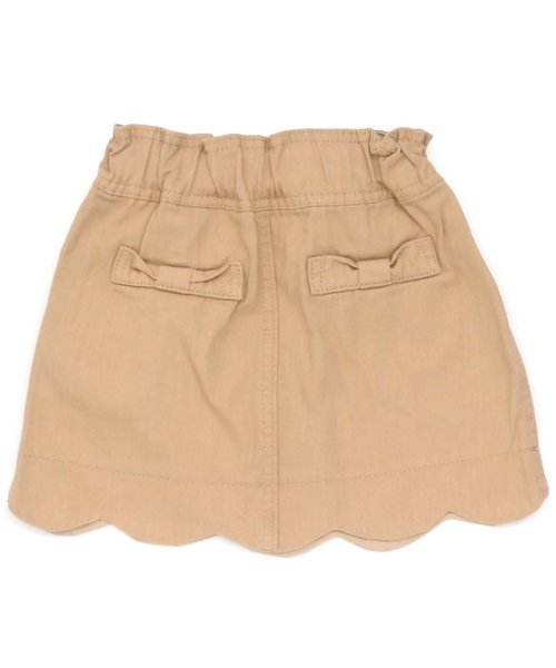 apres les cours（アプレレクール）の「スカラップスカート（スカート・キッズ・ネイビー/ベージュ・110/90/120/140/130/100）」の16枚目の写真