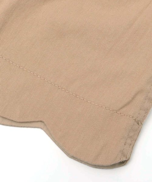 apres les cours（アプレレクール）の「スカラップスカート（スカート・キッズ・ネイビー/ベージュ・110/90/120/140/130/100）」の6枚目の写真