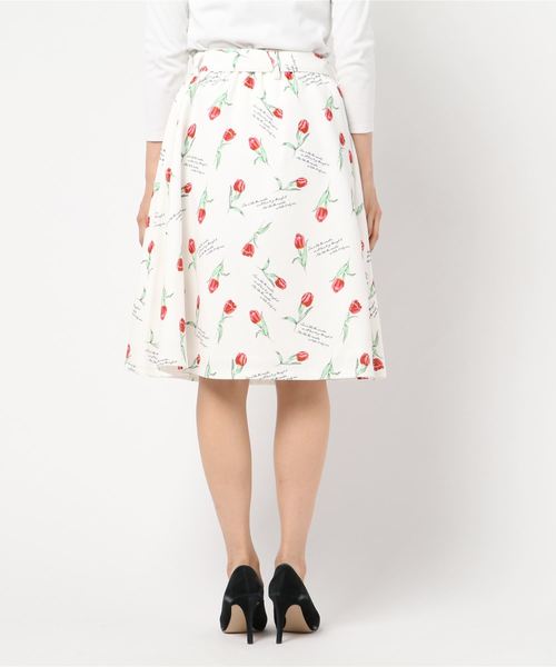 Swankiss（スワンキス）の「SX chuulip S/K（スカート・レディース・ラベンダー/ホワイト・FREE）」の4枚目の写真